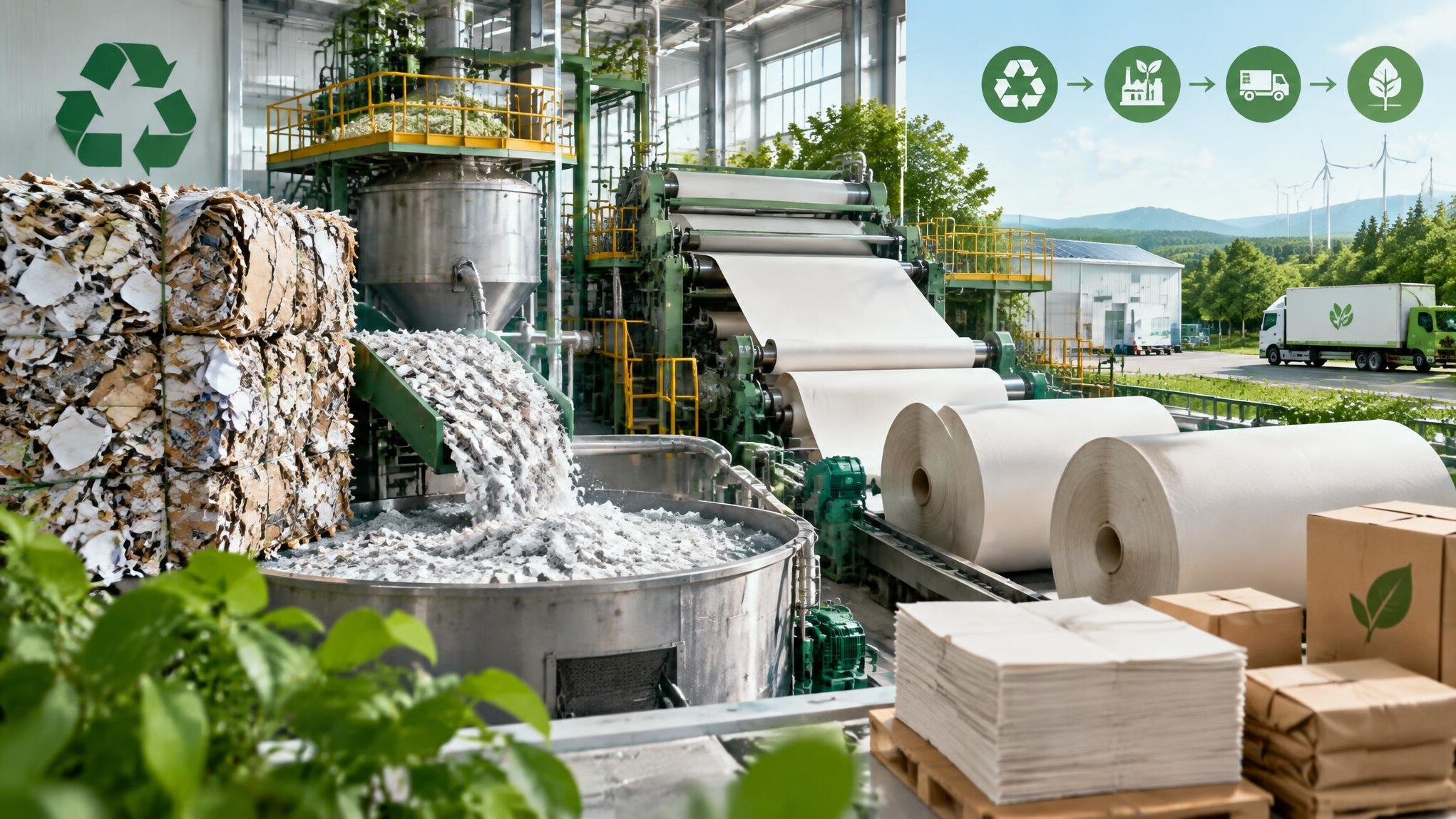 eco friendly paper production