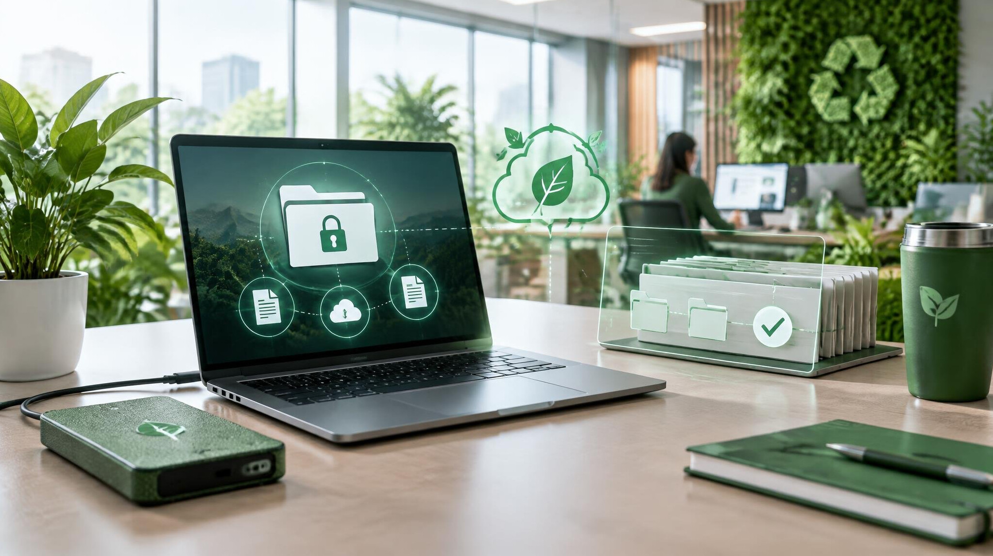 secure digital files